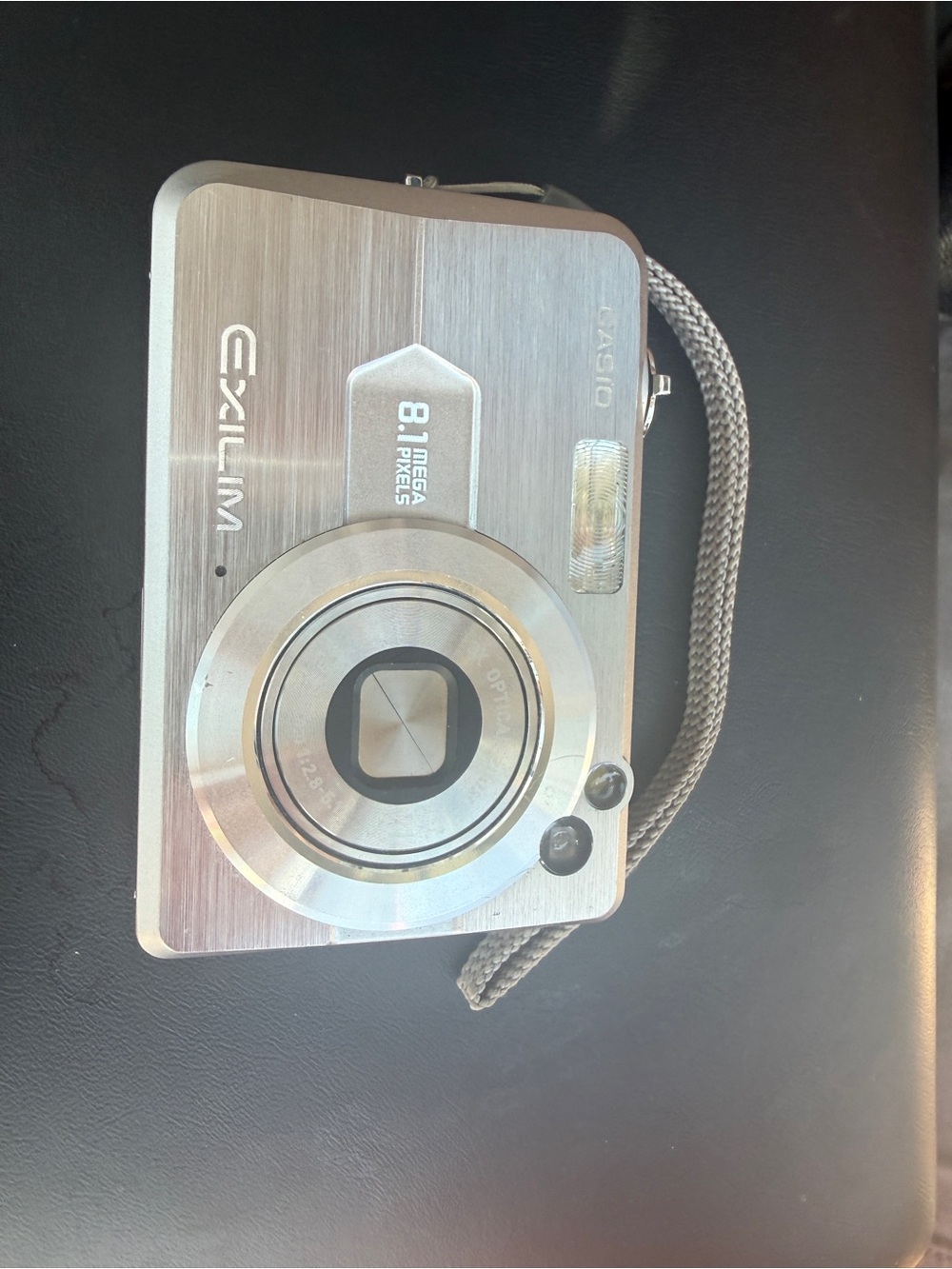 Casio Exilim Silver Compact Point-and-Shoot Camera